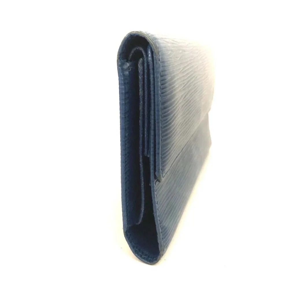 Louis Vuitton Epi Leather Blue Wallet - Picture 3 of 10